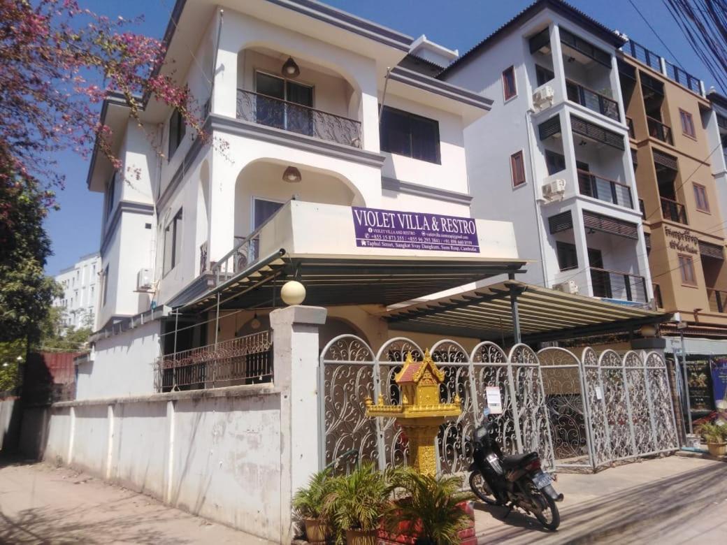 Violet Villa and Restro Siem Reap Exteriör bild