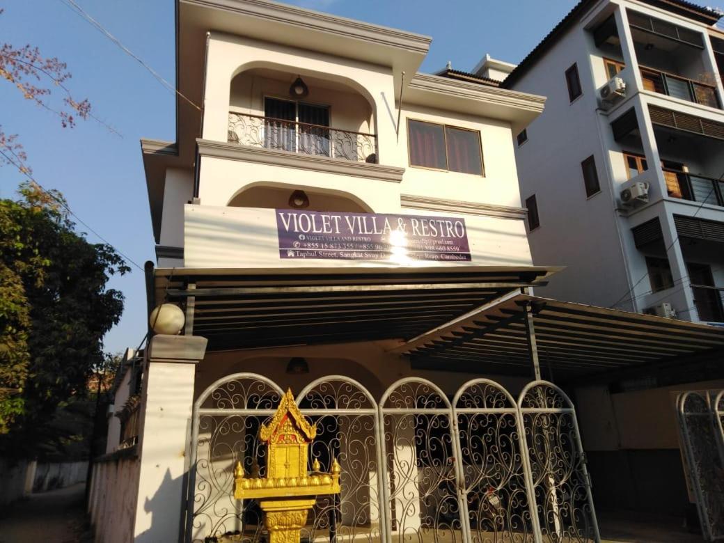 Violet Villa and Restro Siem Reap Exteriör bild
