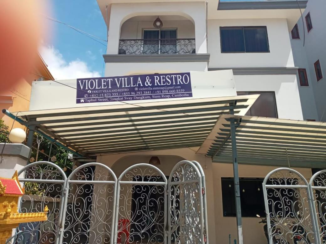 Violet Villa and Restro Siem Reap Exteriör bild